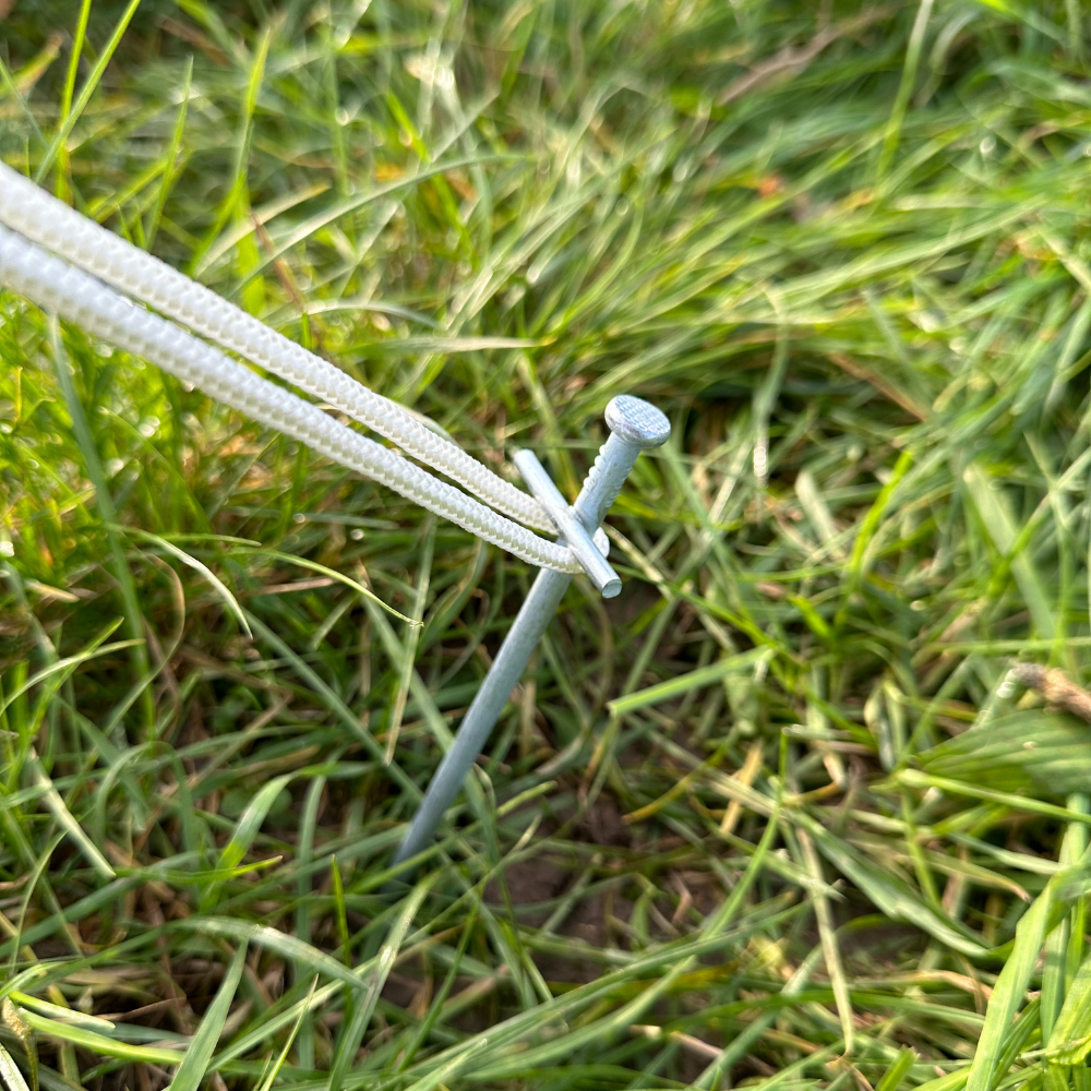 Zelt-Hering aus Stahl 23 cm 50 Stück