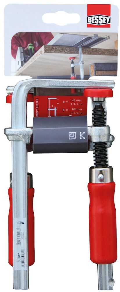 Ganzstahl-Tischzwinge GTR