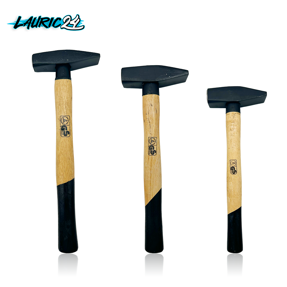 Schlosserhammer mit Stelschutz Metall Set 300g, 500g, 800g