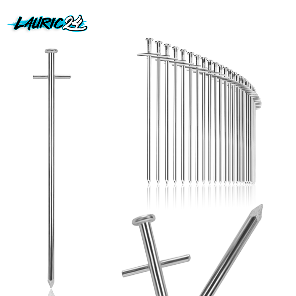 Zelt-Hering aus Stahl 23 cm 50 Stück