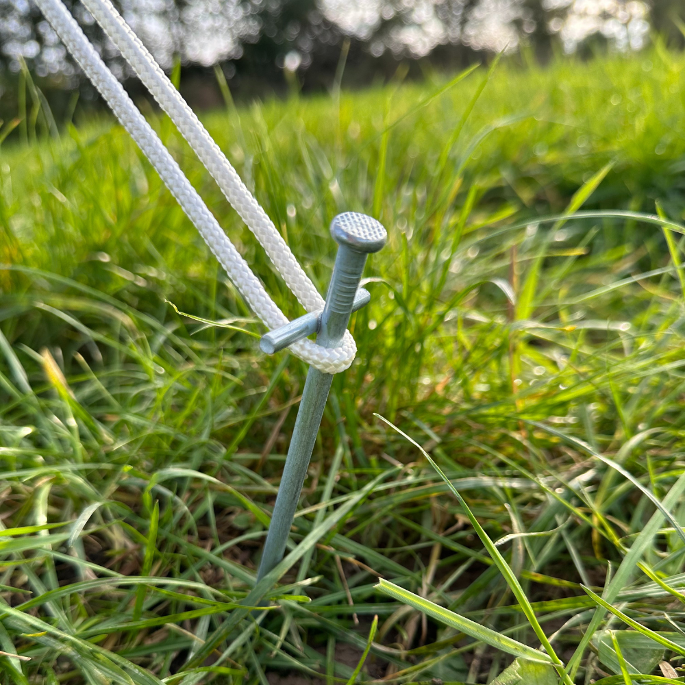 Zelt-Hering aus Stahl 23 cm 50 Stück